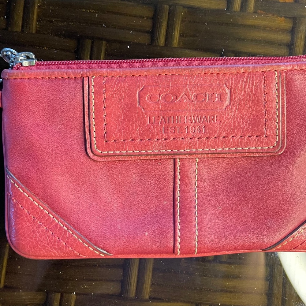 COACH wristlet